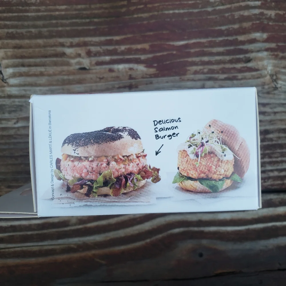 Lekue Burger Maker - My Burger Press - Salmon, Veggie, Regular Burgers
